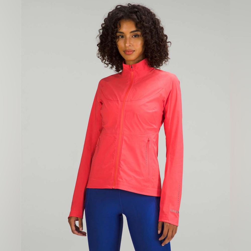 Lululemon Fast and Free Windbreaker Pale Raspberry Size 10